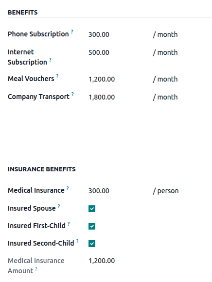 Indian Benefits